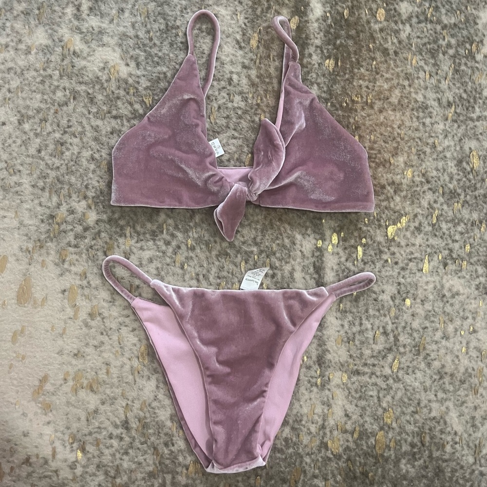 NWOT rare velvet San Lorenzo bikini